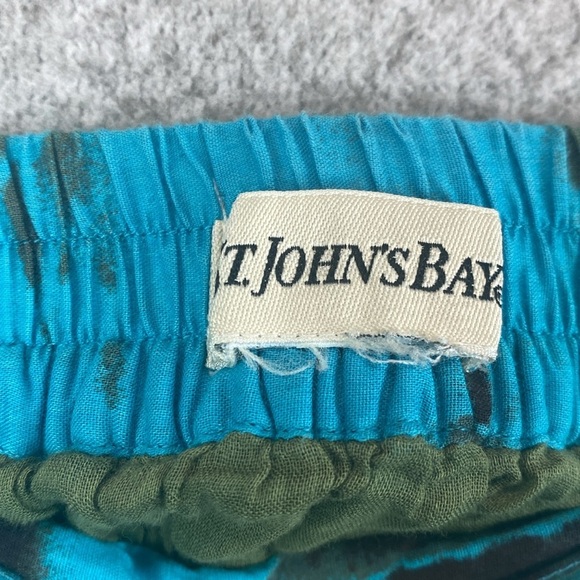 St. John’s Bay cotton gauze maxi skirt pull on tie dye L hippie festival Y2K - Picture 4 of 8